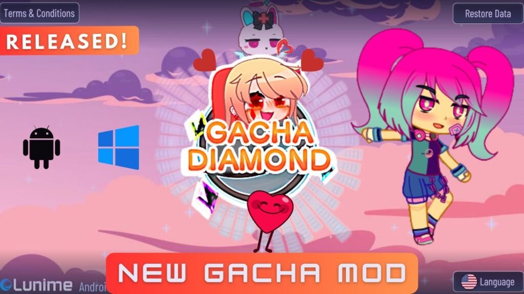 gacha diamond mod